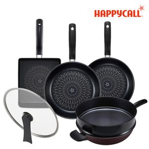 HC해피콜 스텔라 다이아몬드 IH프라이팬 6종세트