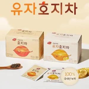 동서 유자호지차 0.9gx20T 동서식품/업소용 카페 매장용 가정 탕비실 다과 다도 겨울 후식 맛있는 과일차