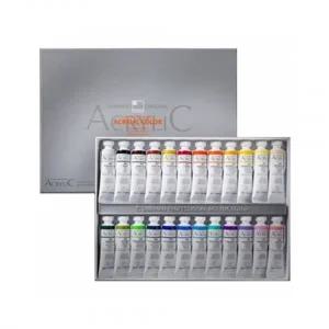 f20 41589 신한 아크릴물감 20ml 24색 전문가용 1개 1개입