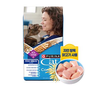퓨리나 캣차우 컴플리트 고양이 기능성 사료 1.42kg