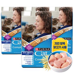 퓨리나 캣차우 컴플리트 고양이 기능성 사료 1.42kg x 4개
