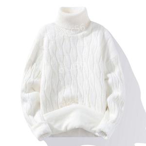 꽈배기터틀넥 남자목폴라 폴라티 두꺼운 목티 니트