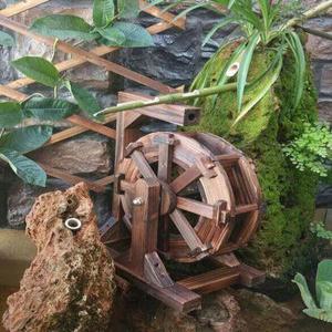 60cm 물레방아 인테리어 장식 분수대 소품 소형 조경