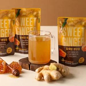 봉동 달새앙 생강즙 120ml 30포 한방차 쥬스 생강청 다이어트음료