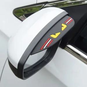 차량 사이드미러 빗물막이 2P 실리콘 레인커버 빗물막이커버 사이드빗물막이 사이드미러데코