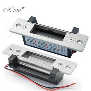 ANSI 표준 헤비 듀티 전기 스트라이크 잠금 장치 1000kg 유지력 유리 도어 조절 가능