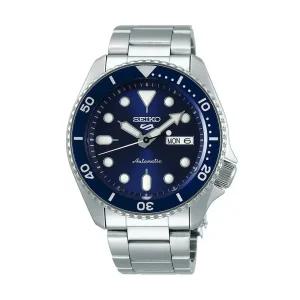 세이코 남성 남자 블루 파랑 실버 오토매틱 메탈시계 SRPD51K1