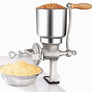 곡물분쇄기 손잡이 수동고추 곡물 분말기 전동 옥수수