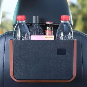 [SWB8YX4]헤드레스트 수납포켓차량용 보관 휴지통