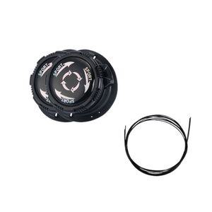 다이얼 운동화끈 매듭없는 버클 와이어 신발끈 2개