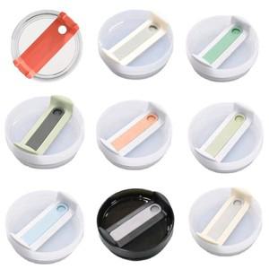 Stanley 40 Oz 텀블러 용 실리카 젤 교체 뚜껑 핸들 캡 포함 Quencher H2.0 40Oz 머그 컵 액세서리