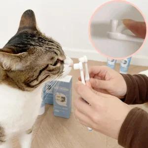 고양이 양치 칫솔 입냄새 치석 제거 치아 관리 칫솔