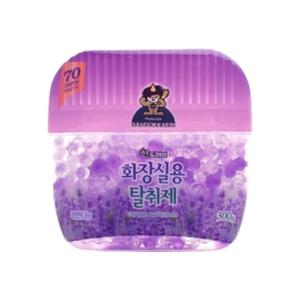 산도깨비 화장실용 탈취제 라벤더 300g 실내용 비치형 방향제 화장실 냄새