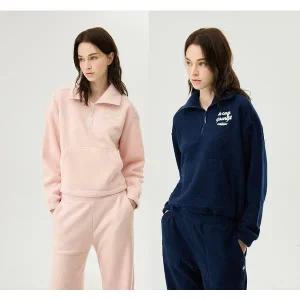 [르꼬끄](대전신세계)[30% OFF] (QP422OFSO1) 우먼스 플러피니트 하이넥 맨투맨 / 대전신세계