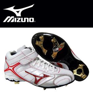 미즈노 야구화 2KM-31314 31362 브라이트 글리터 발목형 교체형 야구화