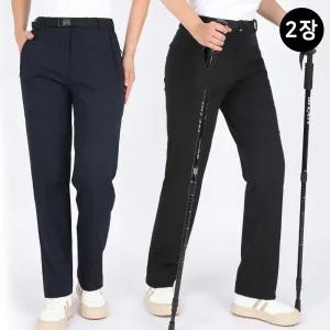 여성등산바지 아웃도어 스판 경량 일자핏 작업복 기능성 팬츠 빅사이즈