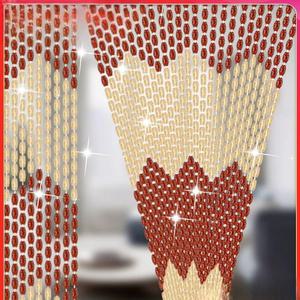 레트로 구슬 문발 커튼 비즈발 럭셔리 현관 중국집