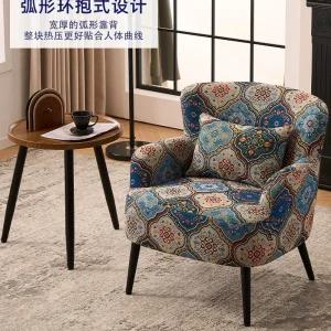 빈티지 소파 1인용 1인 원목 엔틱 싱글 의자 카페 포인트