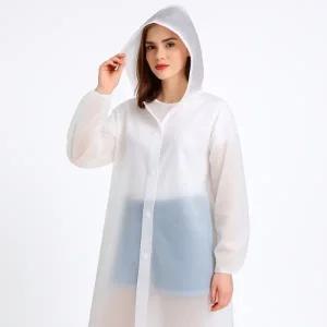 작업용 EVA 우비 다회용 성인 우의