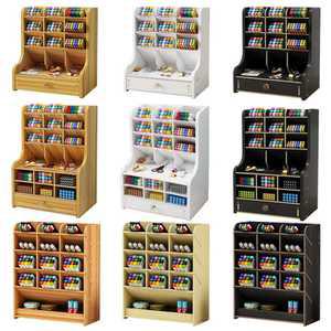 대용량 학용품 보관함 펜 홀더 디스펜서 공부방 연필꽂이