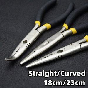 1PCS 스테인레스 스틸 펜치 절단 라인 낚시 다기능 구부러진 제거 또는 직선