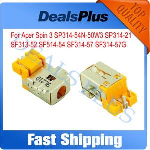 DC 전원 잭 커넥터 교체, 에이서 SP314 54N 50W3 21 SF314 43 SF313 52 SF514 54 57 57G,