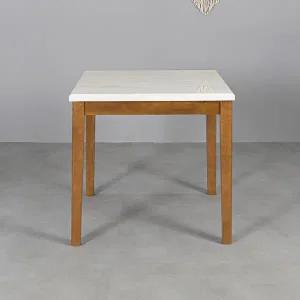 [라로퍼니처]알토 800 천연 대리석 2인 원목 식탁 2인용 테이블