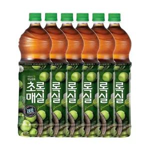 [웅진식품]초록매실제로 1.5L x 6페트