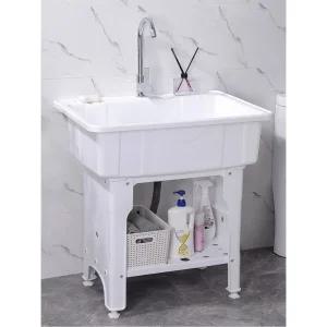 플라스틱 싱크대 간이 개수대 야외 빨래 씽크대 농막 탕비실