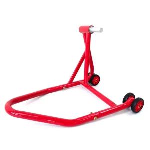 바이크 싱글 오토바이 리프팅 필요 스윙암 표준형 두꺼운 철제세척 롤러 거치대[블랙]