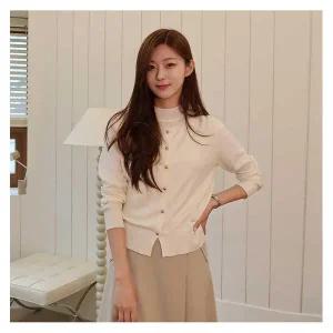 [하프클럽/더아이잗](더아이잗) 라운드 버튼 가디건 IR9M1CD831