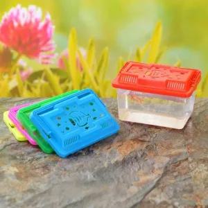 SPS 관상어 물고기 어항 채집통 미니 반투명 곤충채집통 채집통 수집통 보관통 관상어수조관