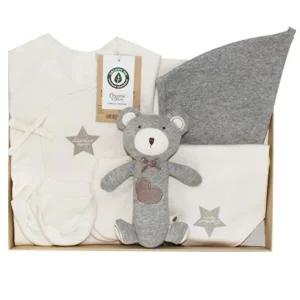 [보리보리/스윗하트]스윗하트 오가닉 스타 신생아 선물세트(출산선물6종세트)