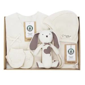 [보리보리/스윗하트]스윗하트 오가닉  라팡 신생아 선물세트(출산선물6종세트)