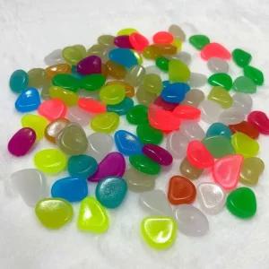 화분용 야광돌 어항 형광자갈 수조 형광 스톤 야광 자갈 발광 조약 돌