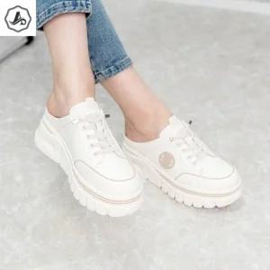 [애슬릿] 플랫폼 스니커즈 블로퍼 뮬 가죽 슬리퍼 키높이