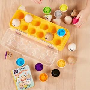 아기 소근육장난감 표정 달걀 도형맞추기 20개월 놀잇감 두돌