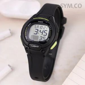 카시오 LW-203-1B 어린이 아동 디지털 방수 남녀공용 우레탄 시계 c