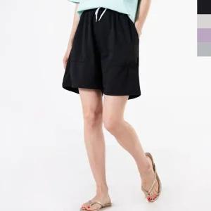 여자 바지 4부바지 여성패션의류 데일리룩 반바지 (W97090C)