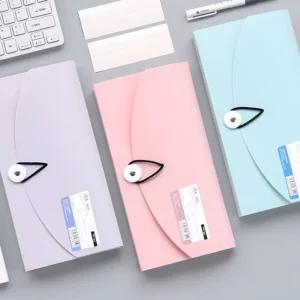 통장지갑 영수증관리 아코디언 지폐 포켓 정리함 지갑/통장/케이스/가방/파우치/보관함/가죽/영수증/보관