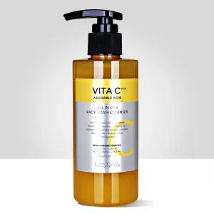 미샤 비타씨플러스 올인원 팩 폼 클렌저 200ml