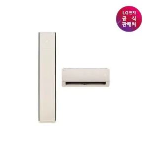 [LG][LG전자공식판매처] LG 휘센 오브제컬렉션 2IN1 타워II사계절에어컨 FW19SETBA2M [매립배관][동배관...