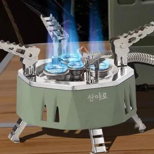 C65 강염스토브 미니가스버너 야외용 휴대용 고화력