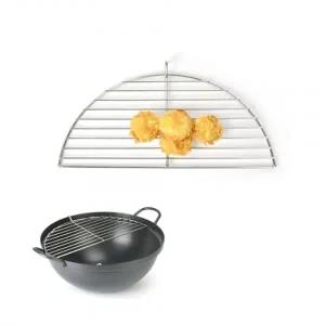 업소용 스텐 반달 튀김망 45호 44.5cm