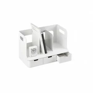 시스맥스 올리오 책꽂이 3단 화이트 하단3개서랍 (WFJPNKR)