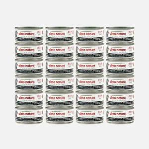 [24개세트] 알모네이쳐 캣 젤리 참치오징어 캔 70g
