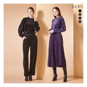 초 루시앙 시어 벨벳 셋업 2종상의하의 647128