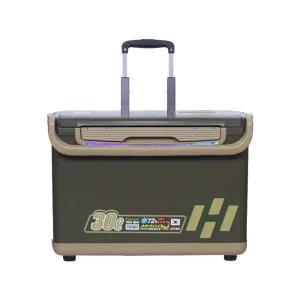 해동 18L,22L.30L 캐리어 쿨러 낚시용 아이스박스 바퀴형
