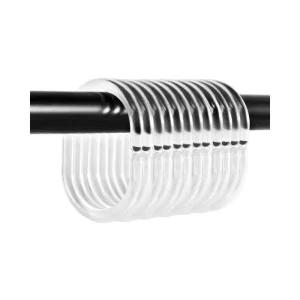 [아우트]투명 커튼고리 C자형 커튼링