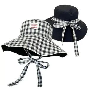 앤 와이드 양면 보닛햇 골프 등산 나들이 모자 리버시